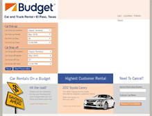 Tablet Screenshot of budgetelp.com